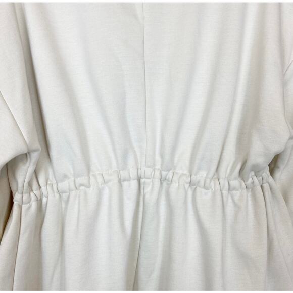 Fabletics "Sage" Open Front Jacket Cream Women's Large - Picture 8 of 15